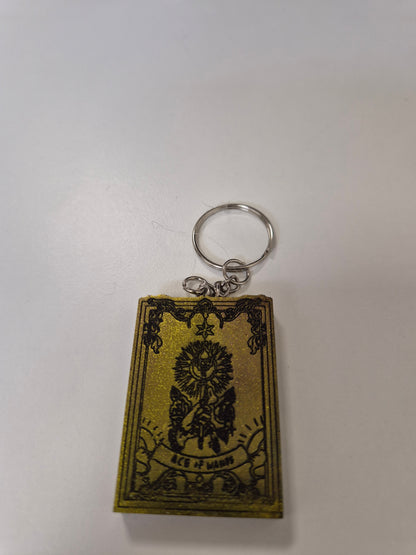 Porte cle carte de tarot