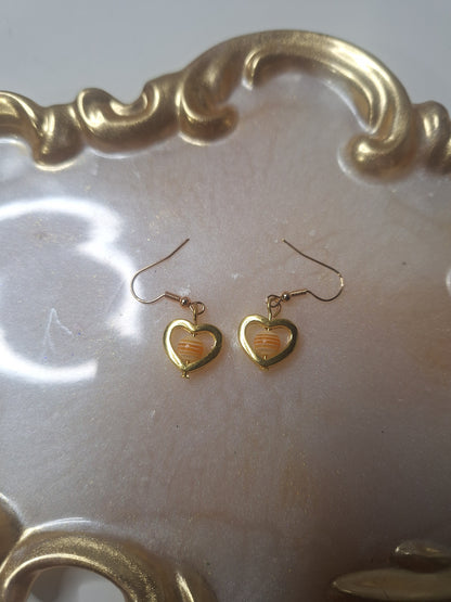 Boucles d oreilles coeur