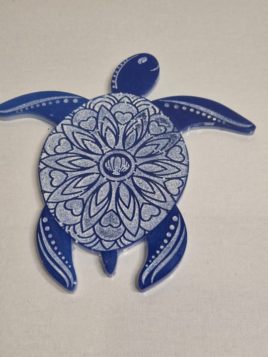 Dessous de verre tortue