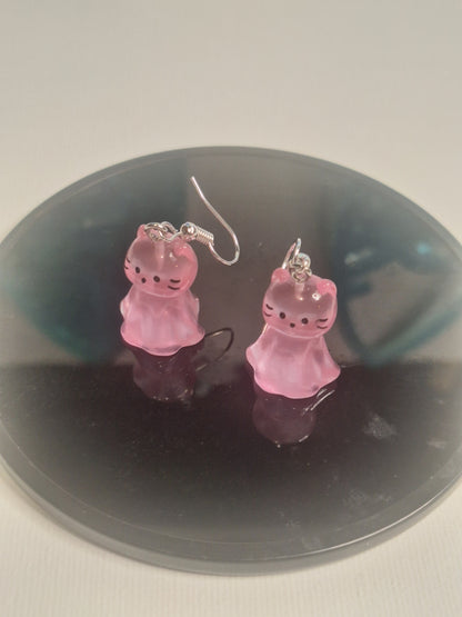 Boucle d oreille chat