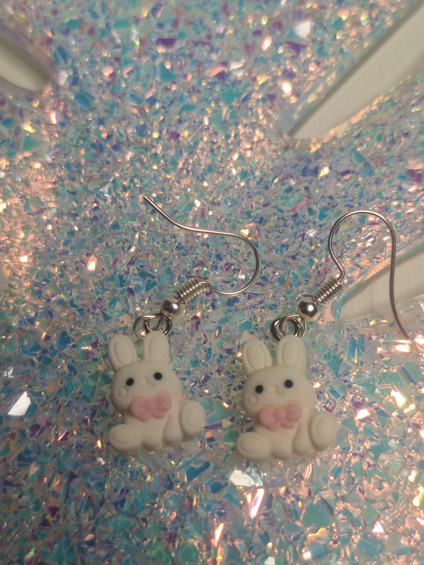 Boucle d oreille lapin