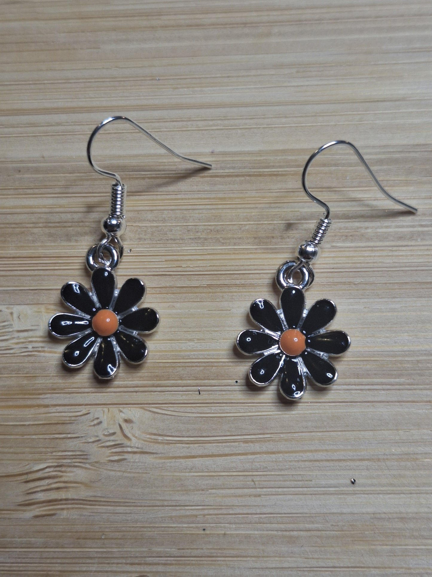 Boucles d'oreilles marguerite