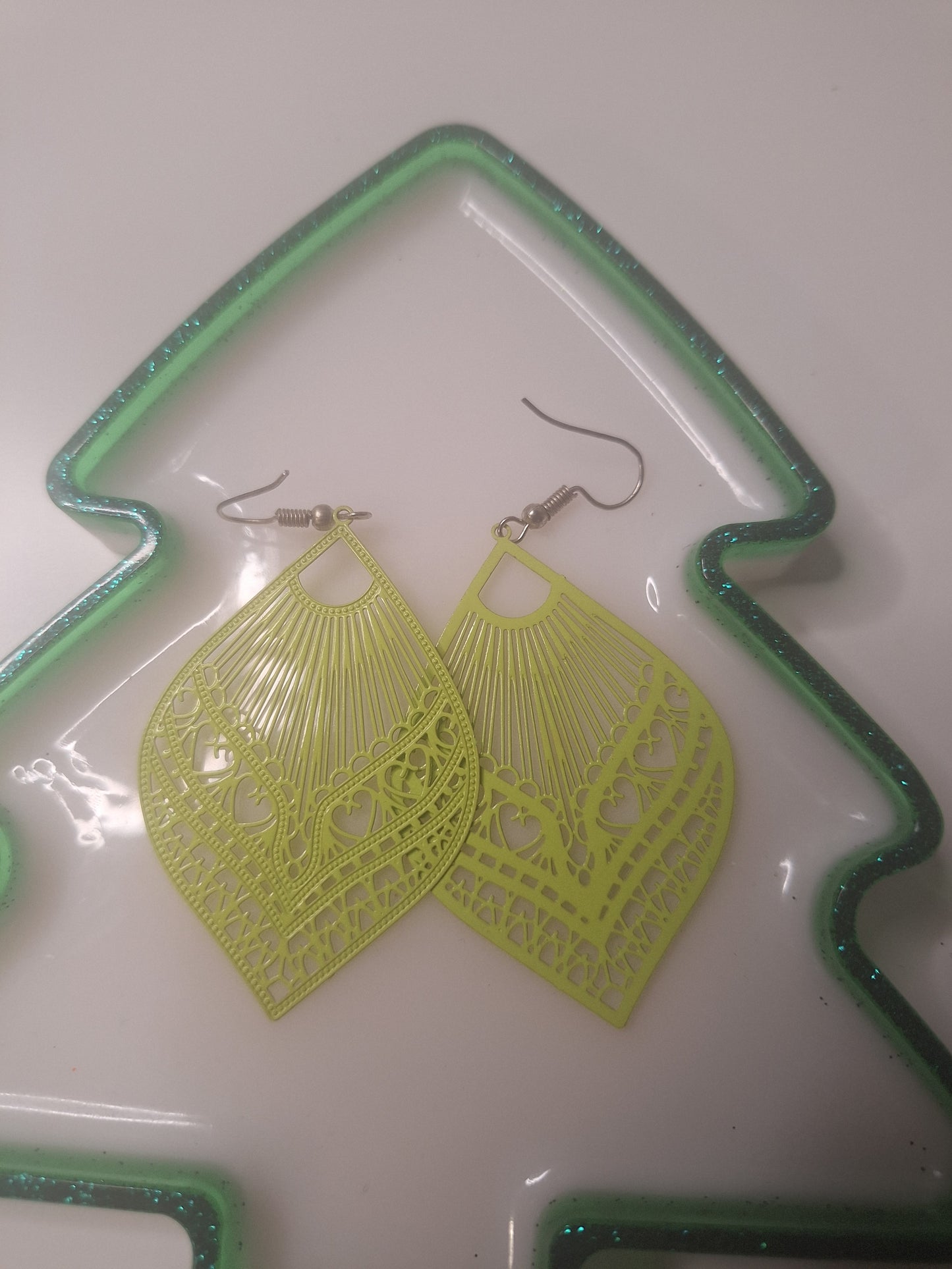 Boucles d oreilles estampe