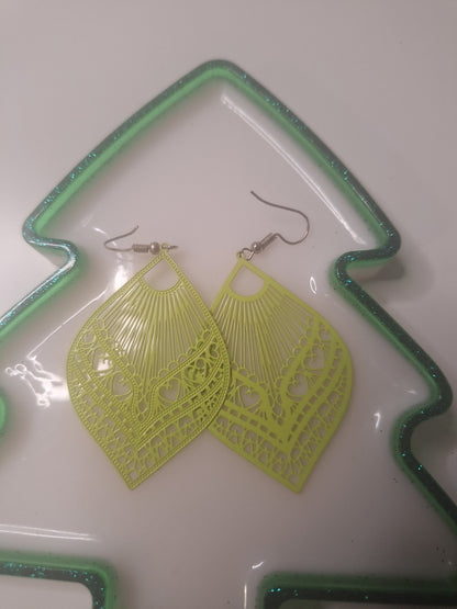 Boucles d oreilles estampe