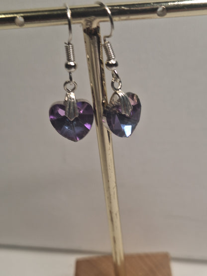 Boucles d'oreilles coeur