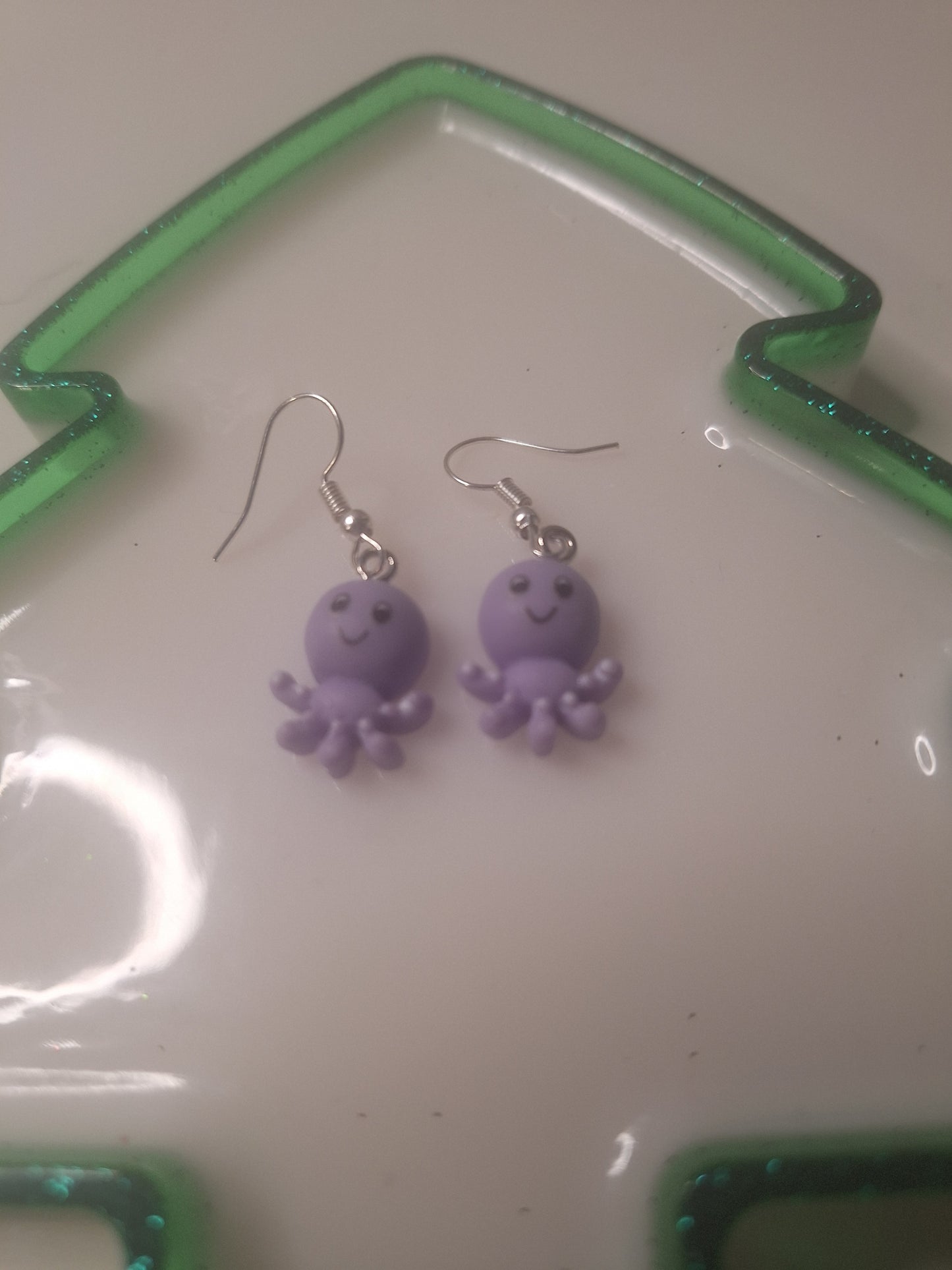 Boucles d'oreilles pieuvre
