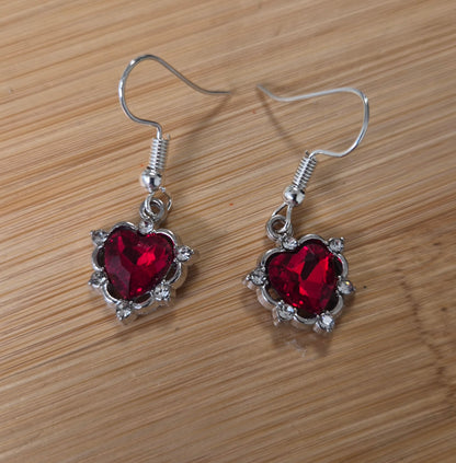 Boucles d'oreilles coeur