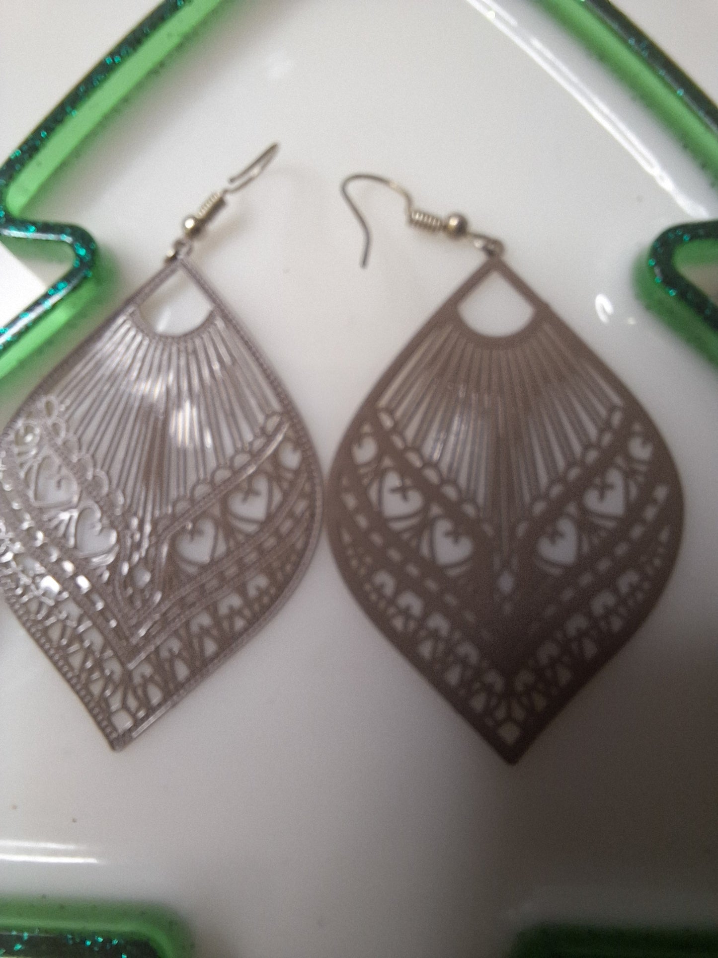Boucles d oreilles estampe