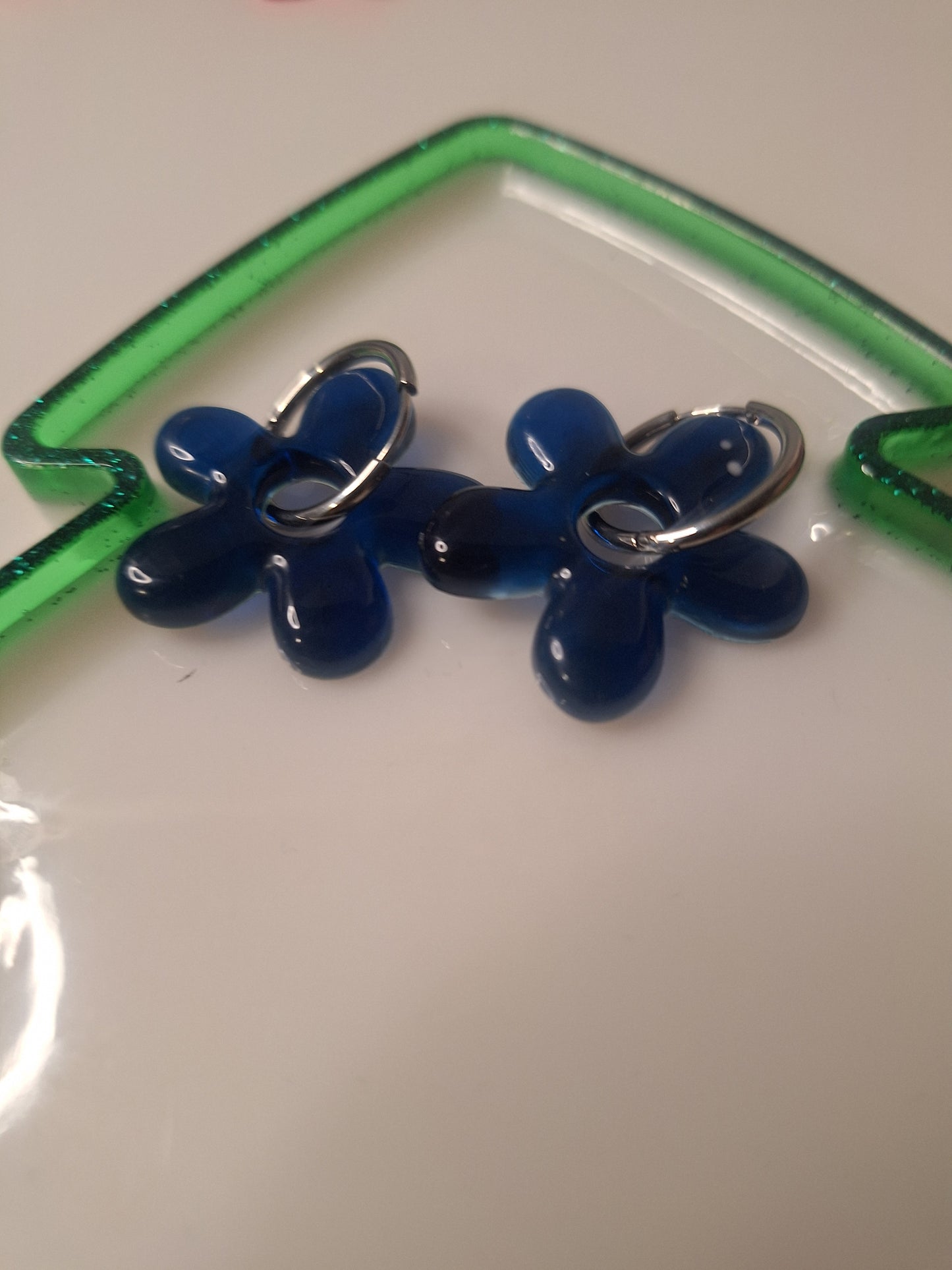 Boucles d oreilles 5 pétales