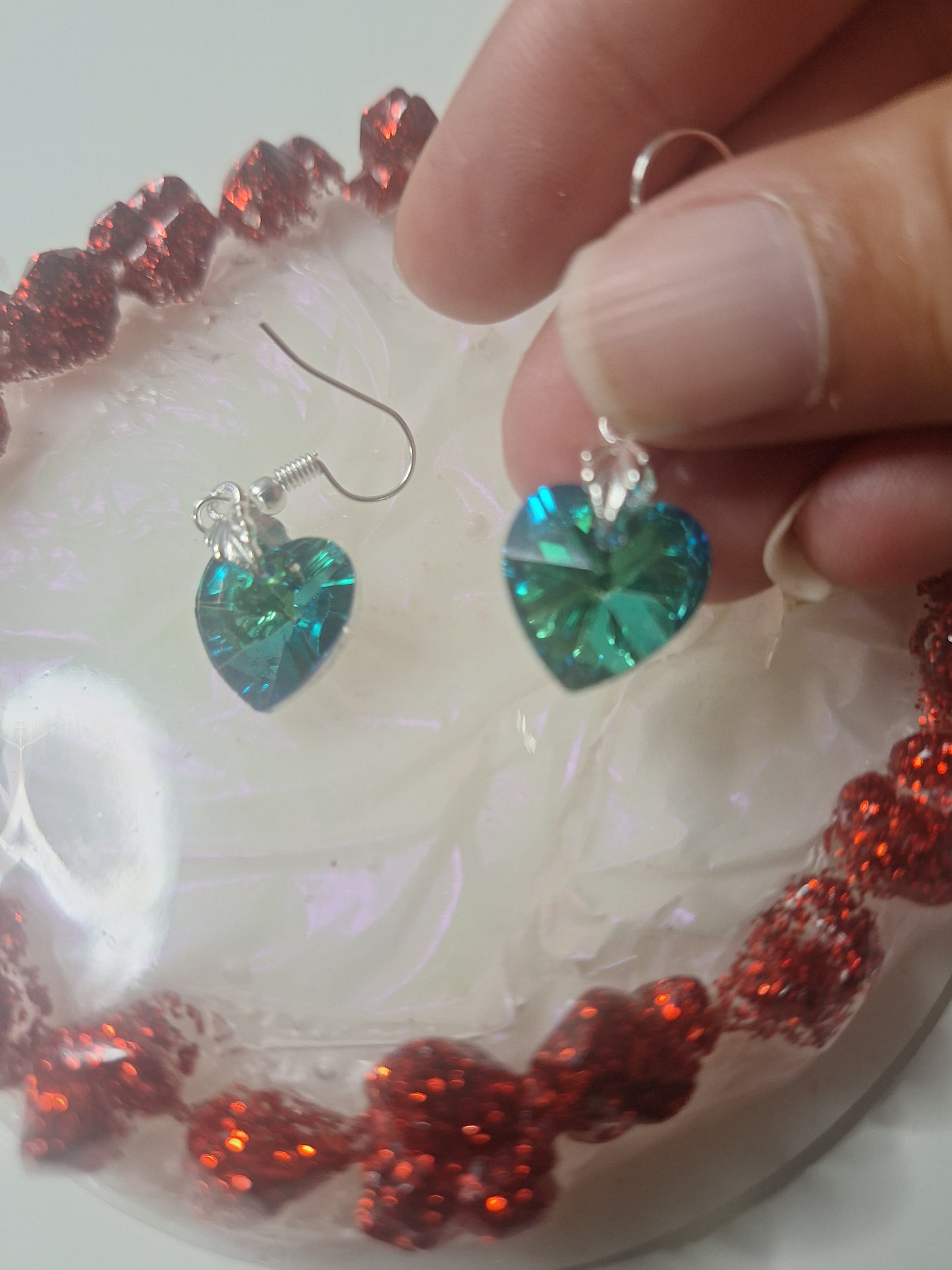 Boucles d'oreilles coeur