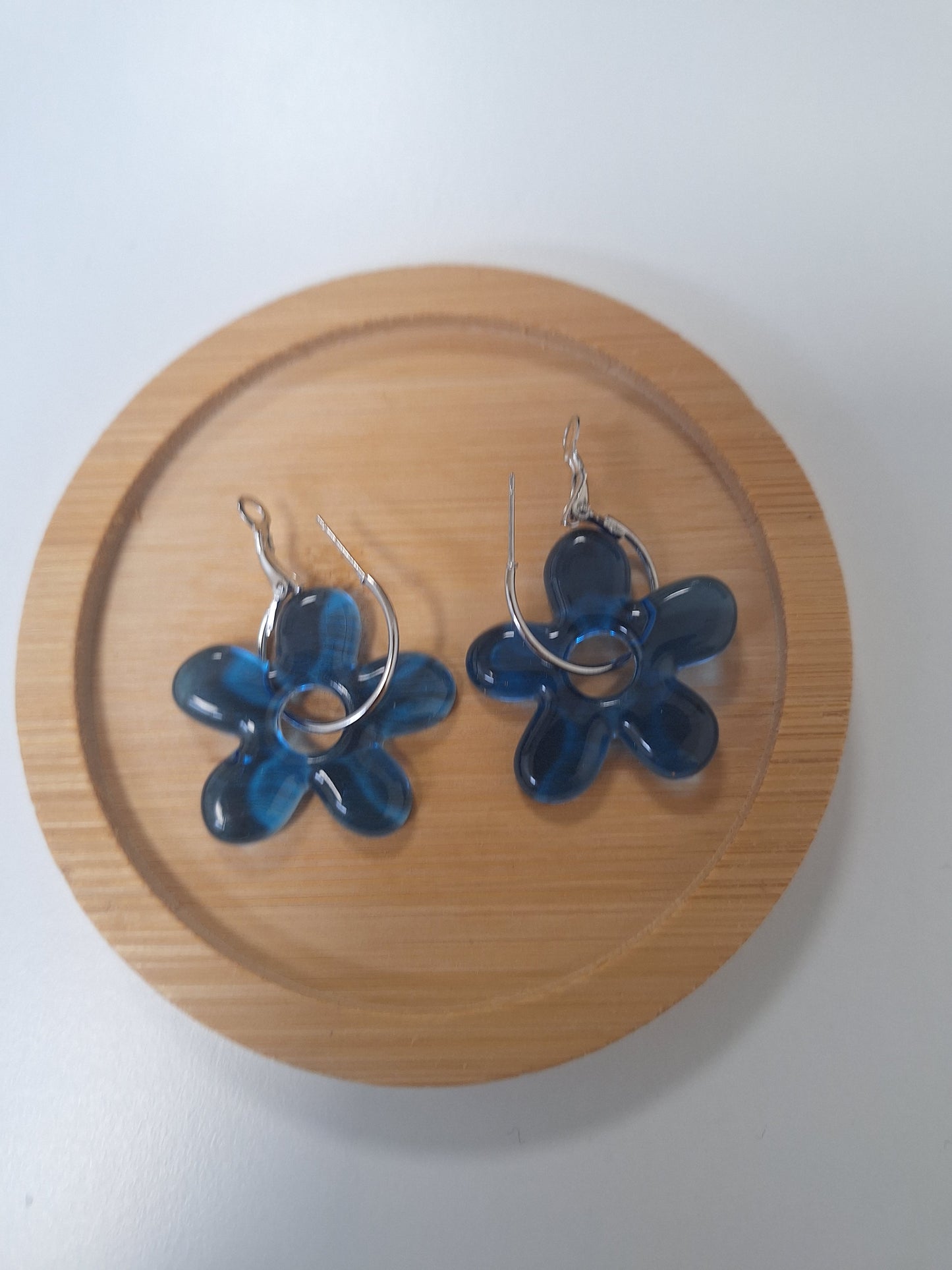 Boucles d oreilles 5 pétales