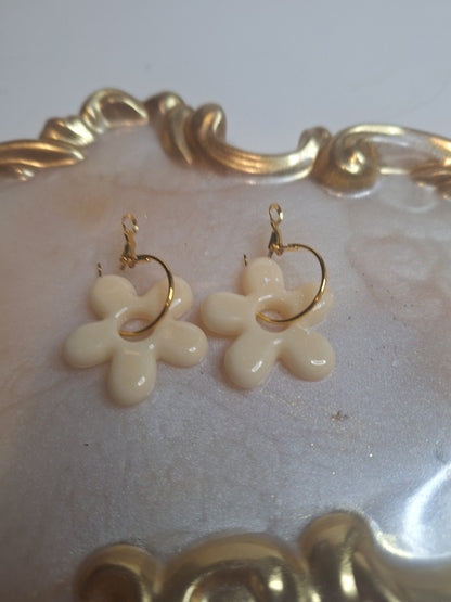 Boucles d oreilles 5 pétales