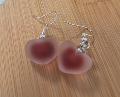 Boucles d'oreilles coeur