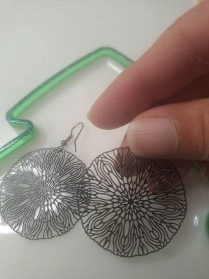 Boucles d'oreilles ronde