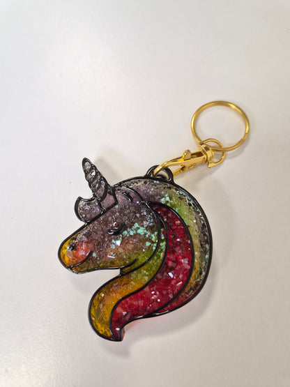 Porte cle licorne