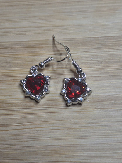 Boucles d'oreilles strass
