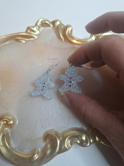 Boucles d'oreilles pain d épices