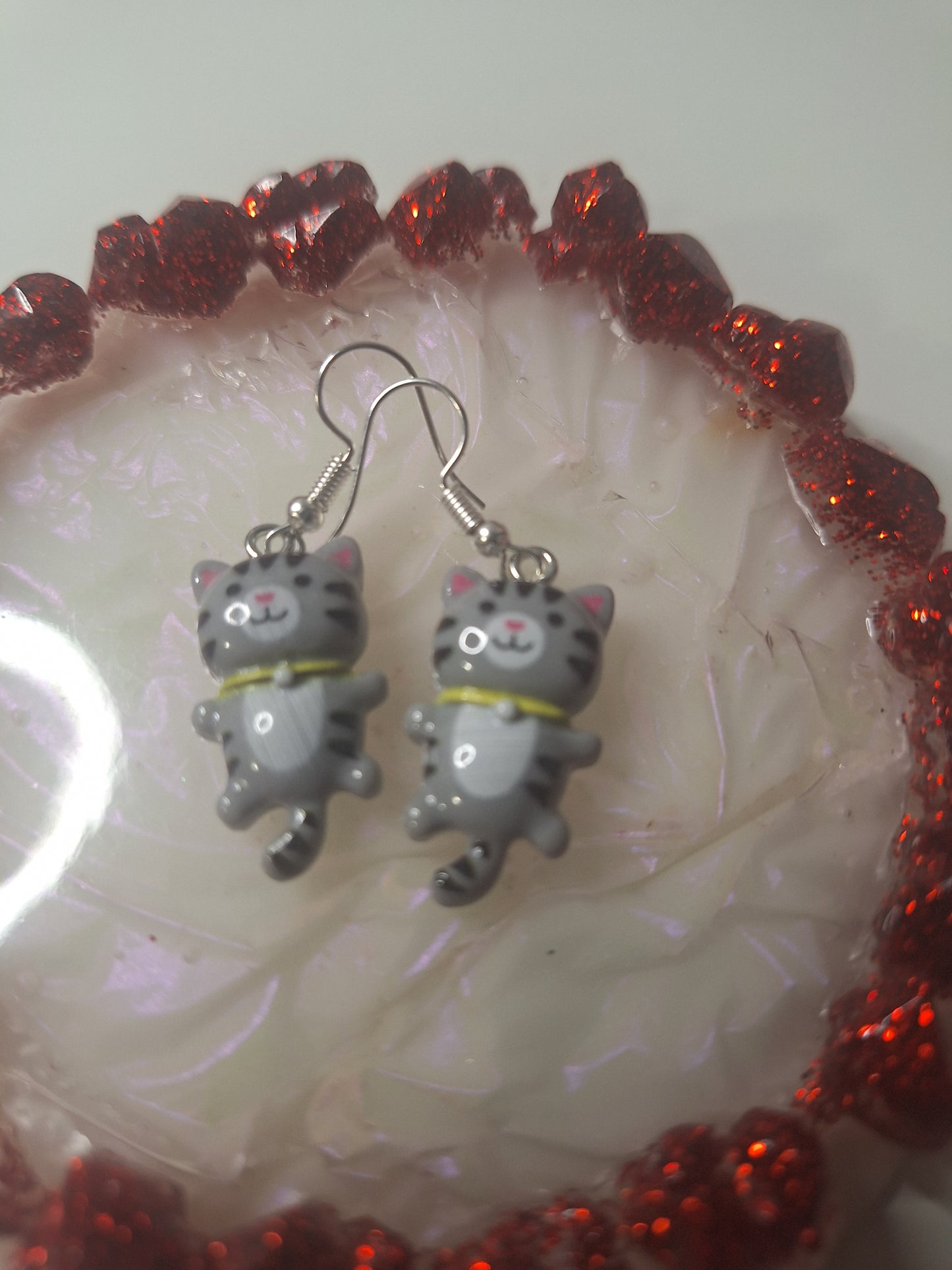 Boucles d'oreilles chat 🐱