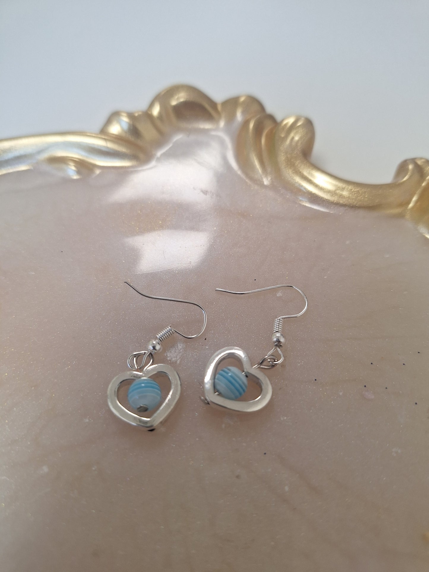 Boucles d'oreilles coeur