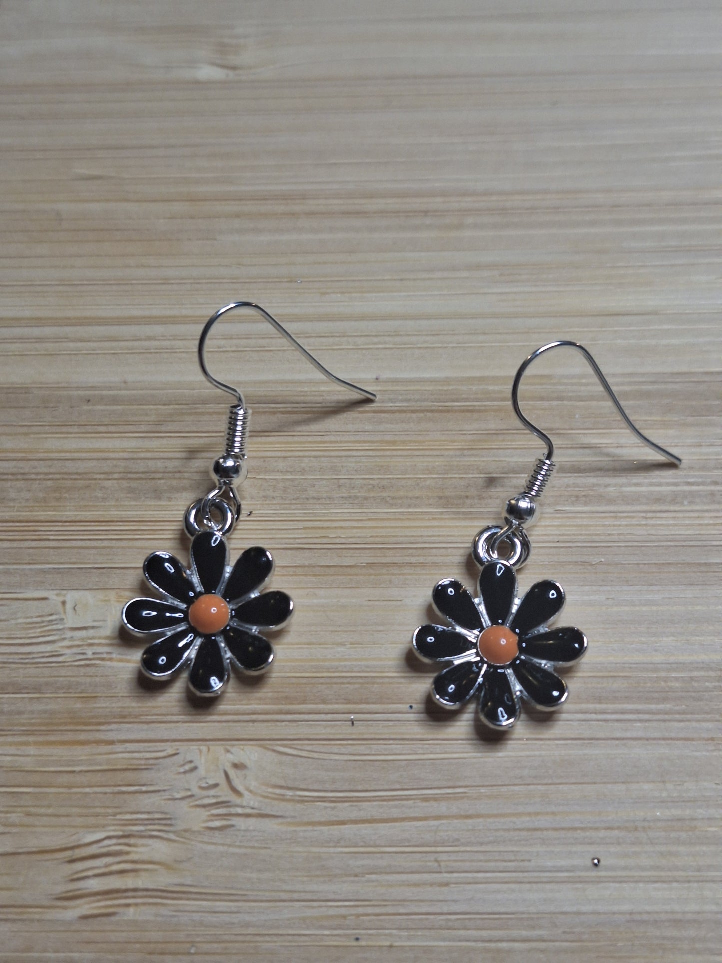 Boucles d'oreilles marguerite