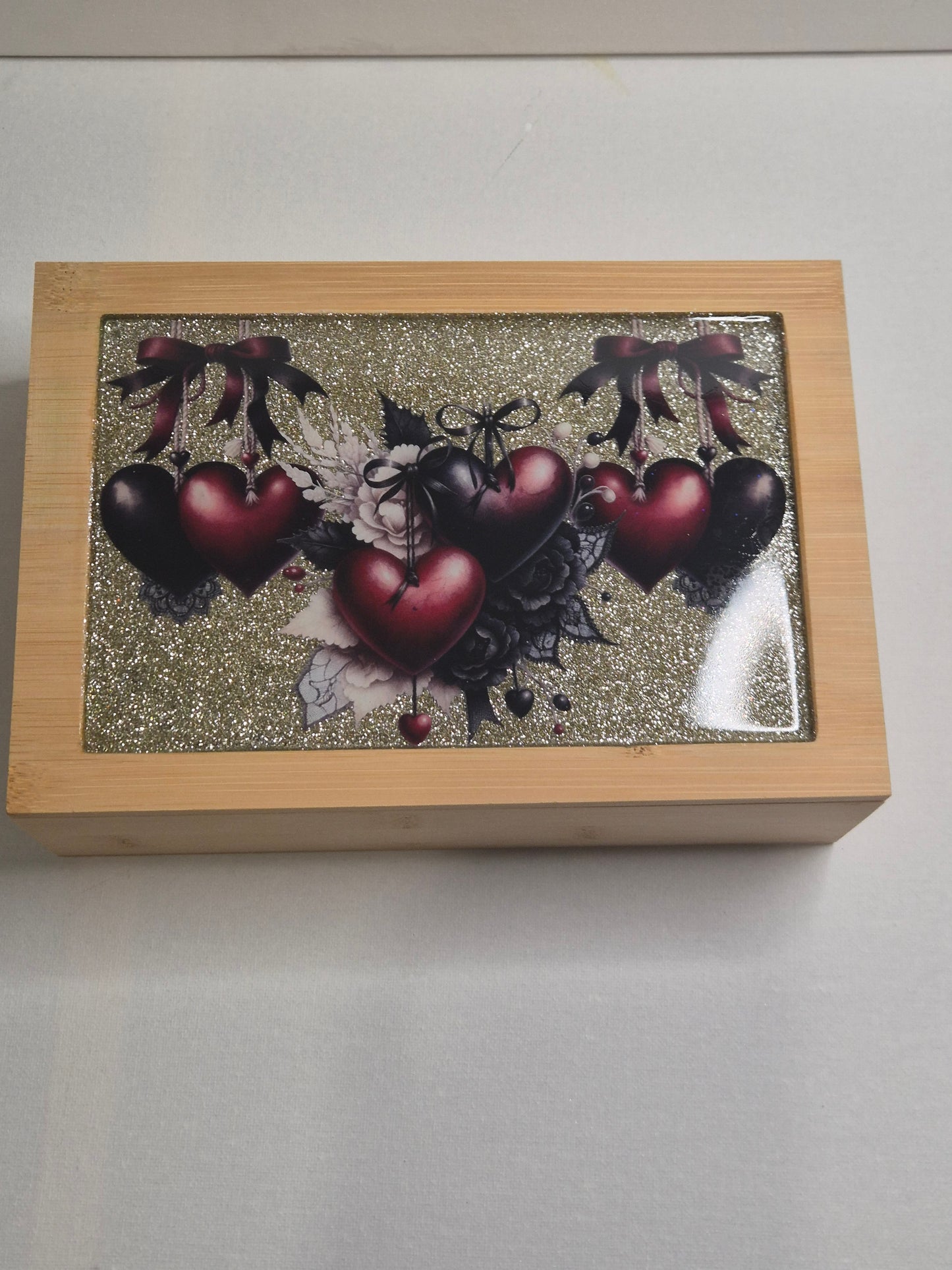 Boite à bijoux coeur