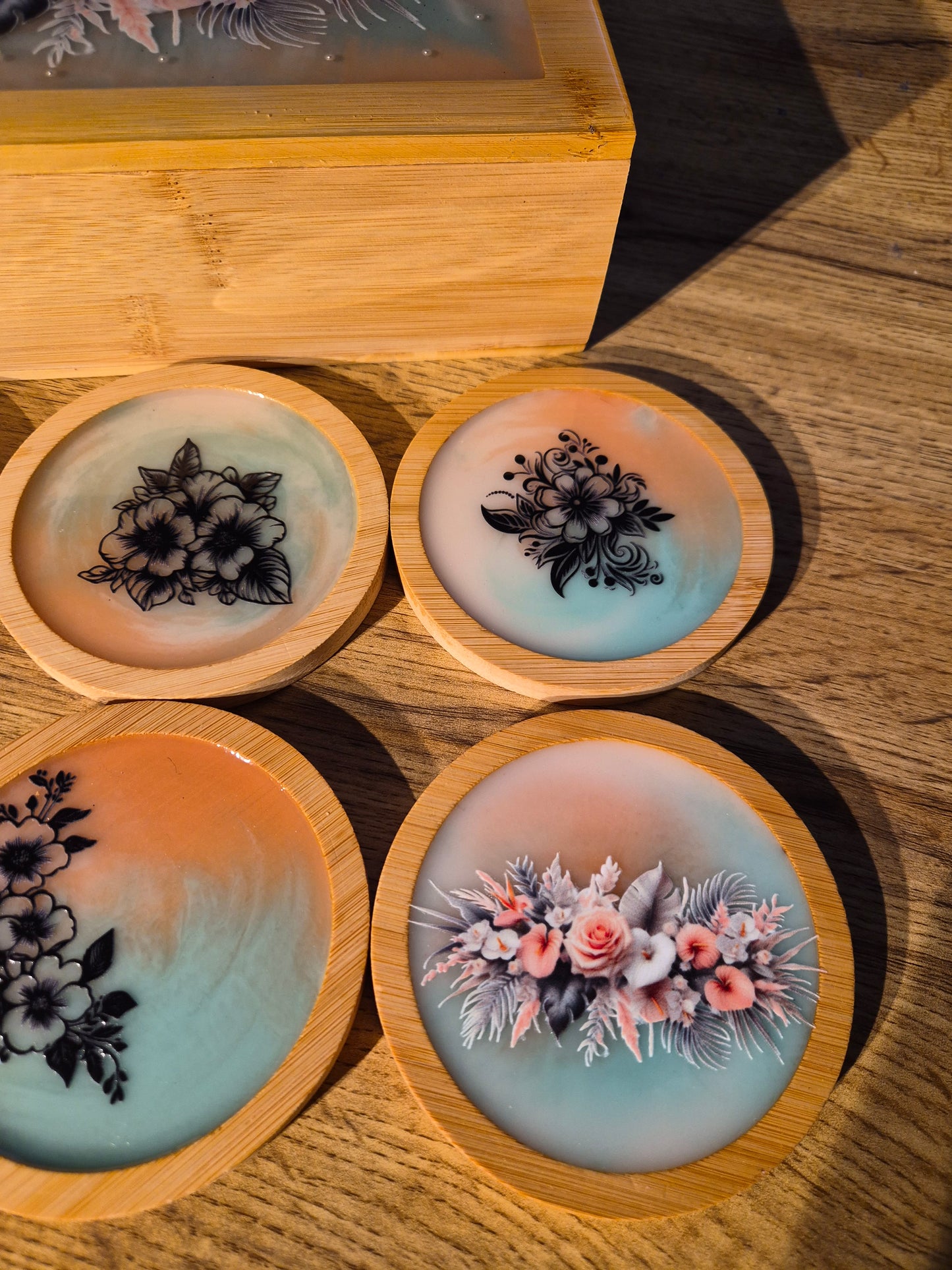 Lot de 6 dessous de verre
