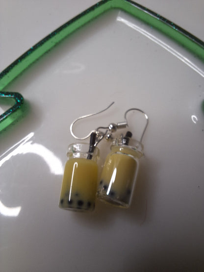 Boucles d'oreilles bubble tea