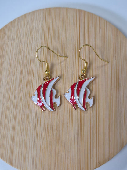 Boucles d'oreilles poissons