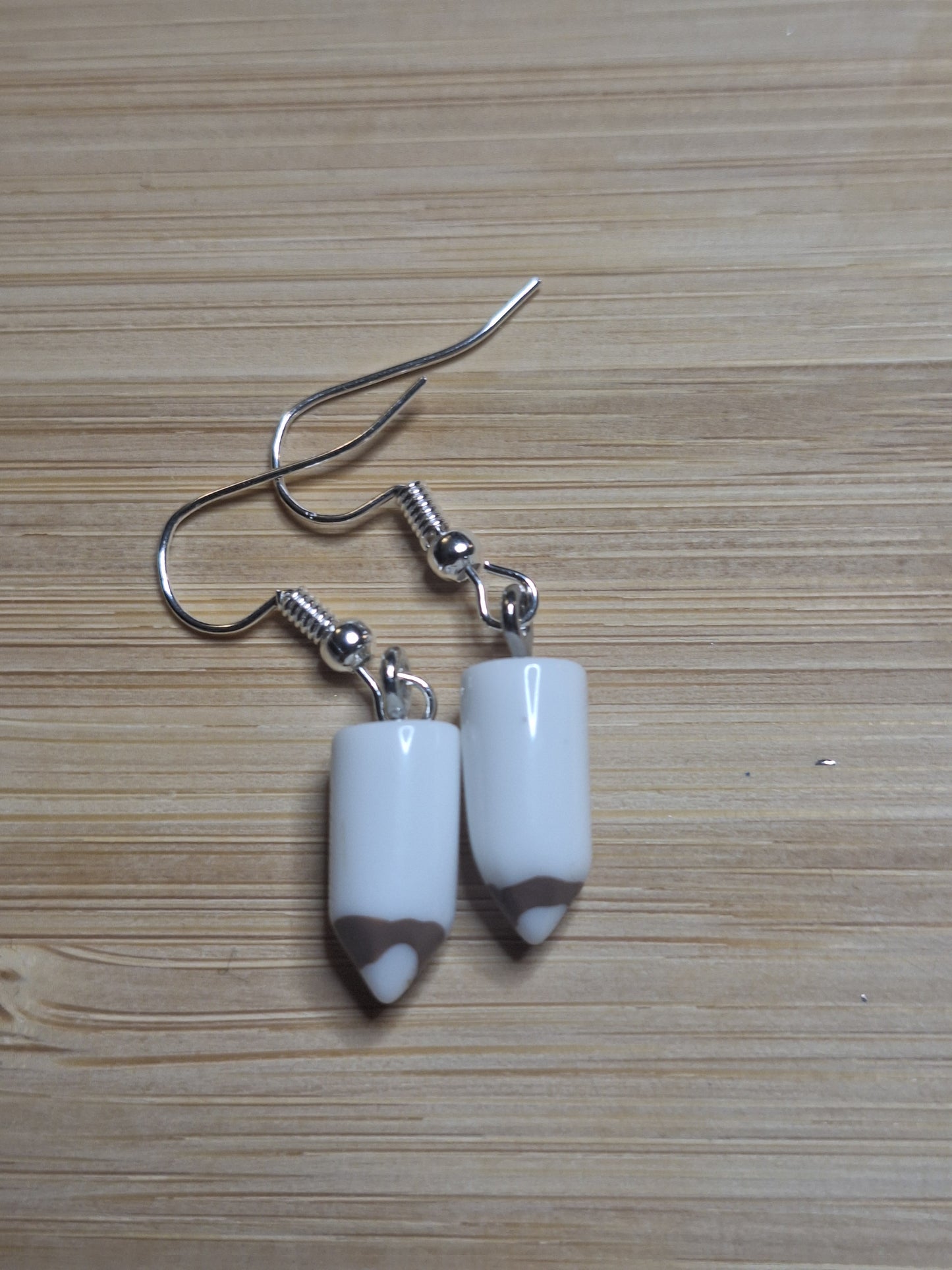 Boucles d'oreilles crayons de couleur