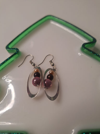 Boucles d'oreilles perles