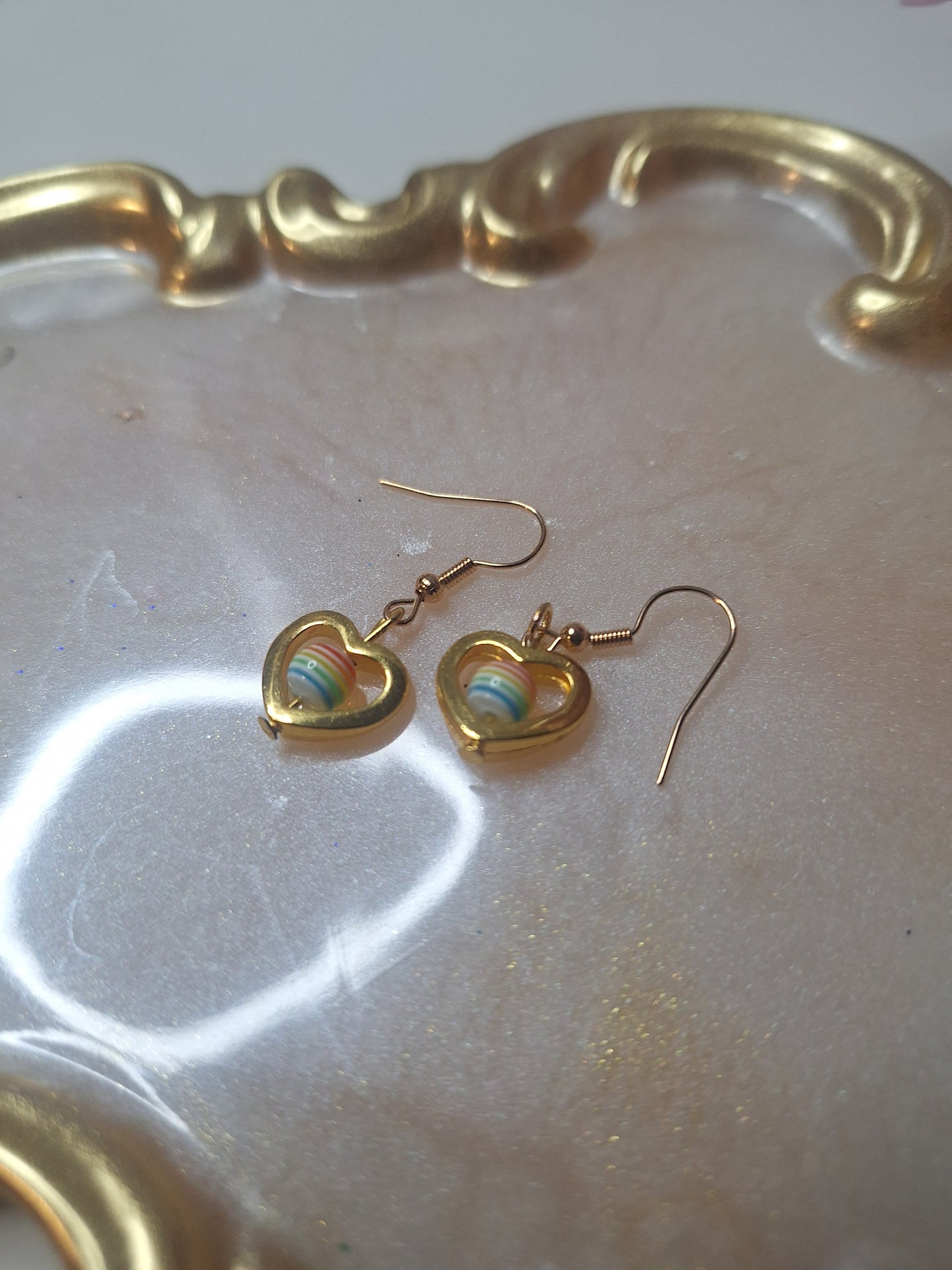 Boucles d oreilles coeur
