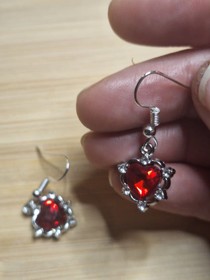 Boucles d'oreilles strass