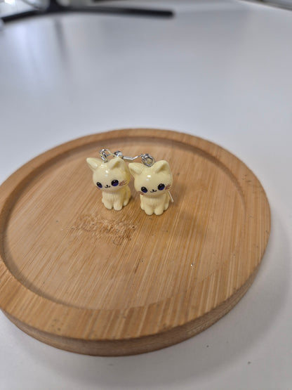 Boucles d'oreilles chat 🐱