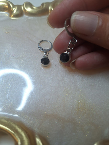 Boucles d'oreilles strass