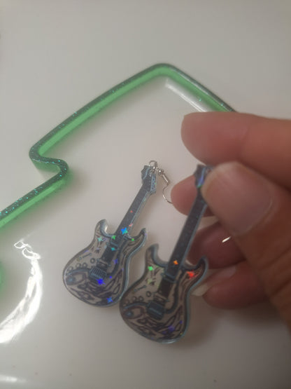 Boucles d'oreilles guitare 🎸