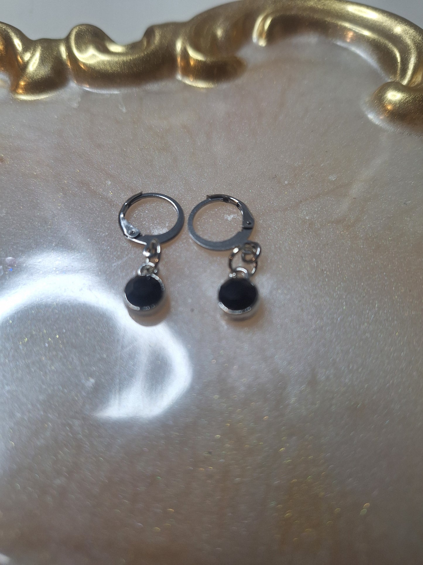 Boucles d'oreilles strass