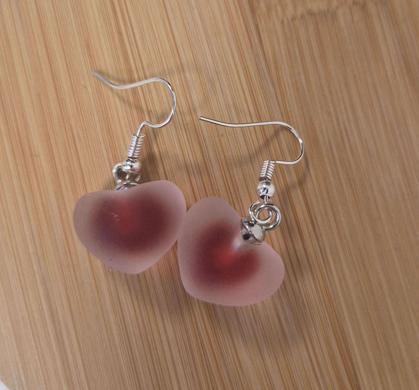 Boucles d'oreilles coeur
