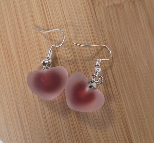 Boucles d'oreilles coeur