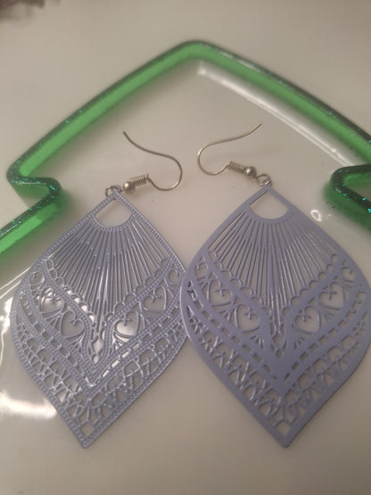 Boucles d oreilles estampe