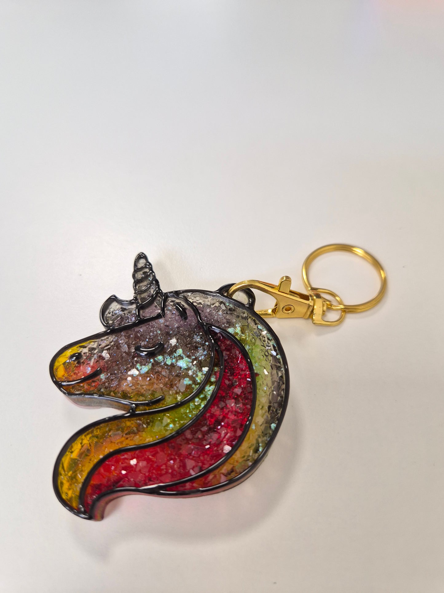Porte cle licorne