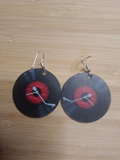 Boucles d'oreilles disque