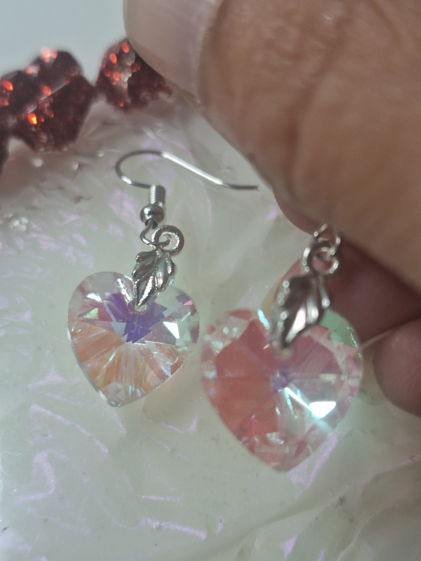 Boucles d'oreilles coeur