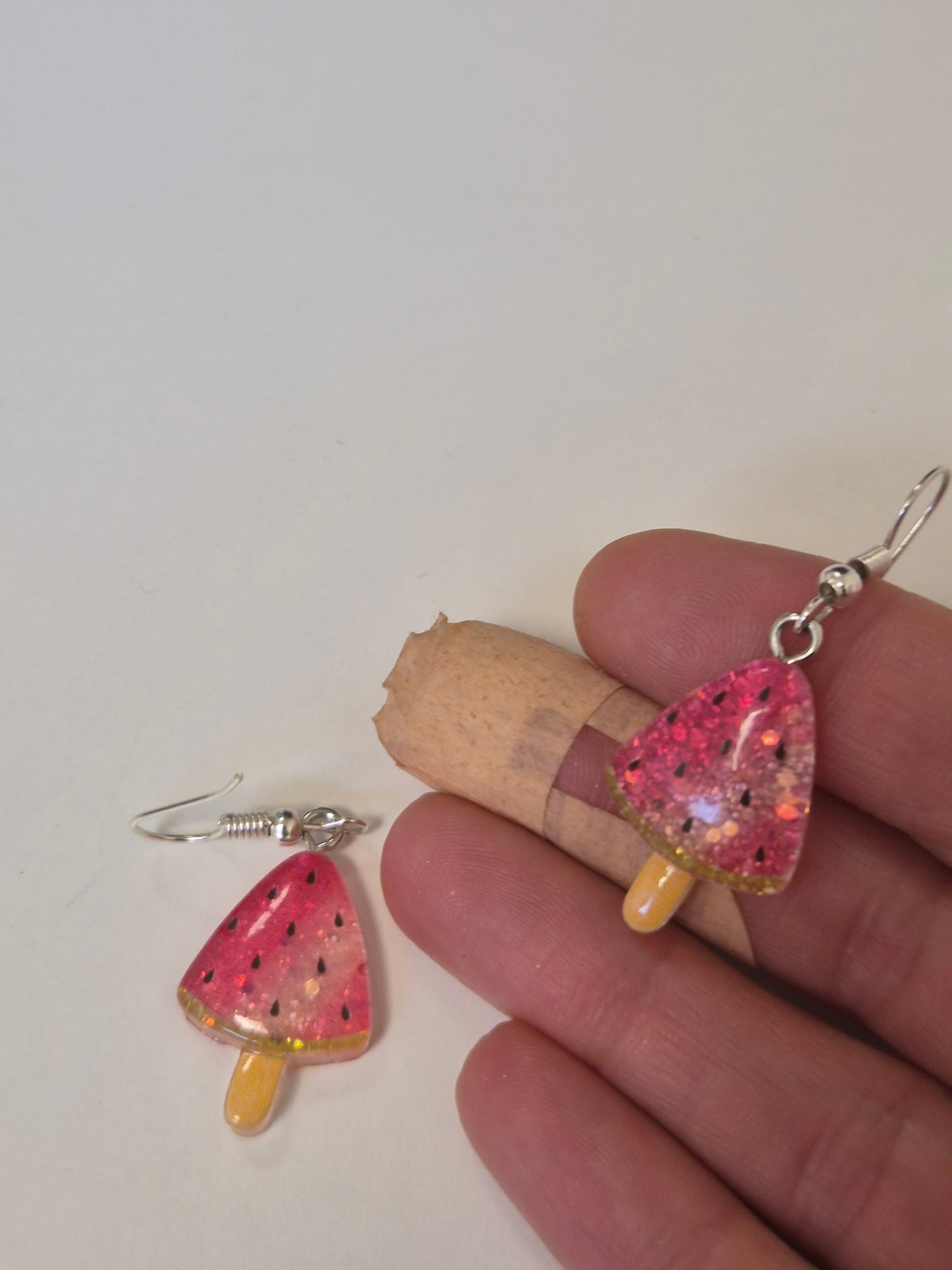 Boucles d'oreilles esquimaux pastèque 🍉