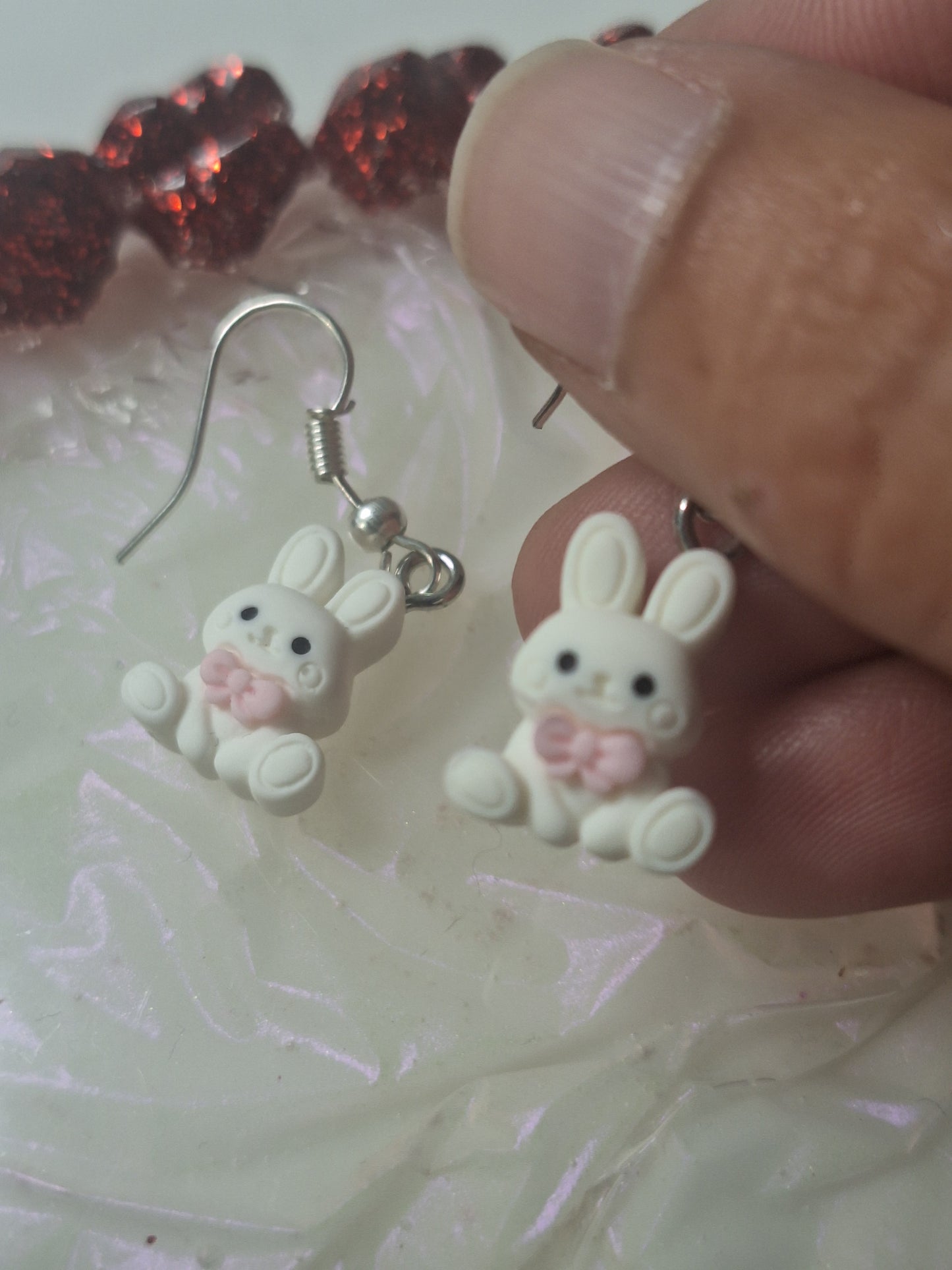 Boucles d'oreilles lapin