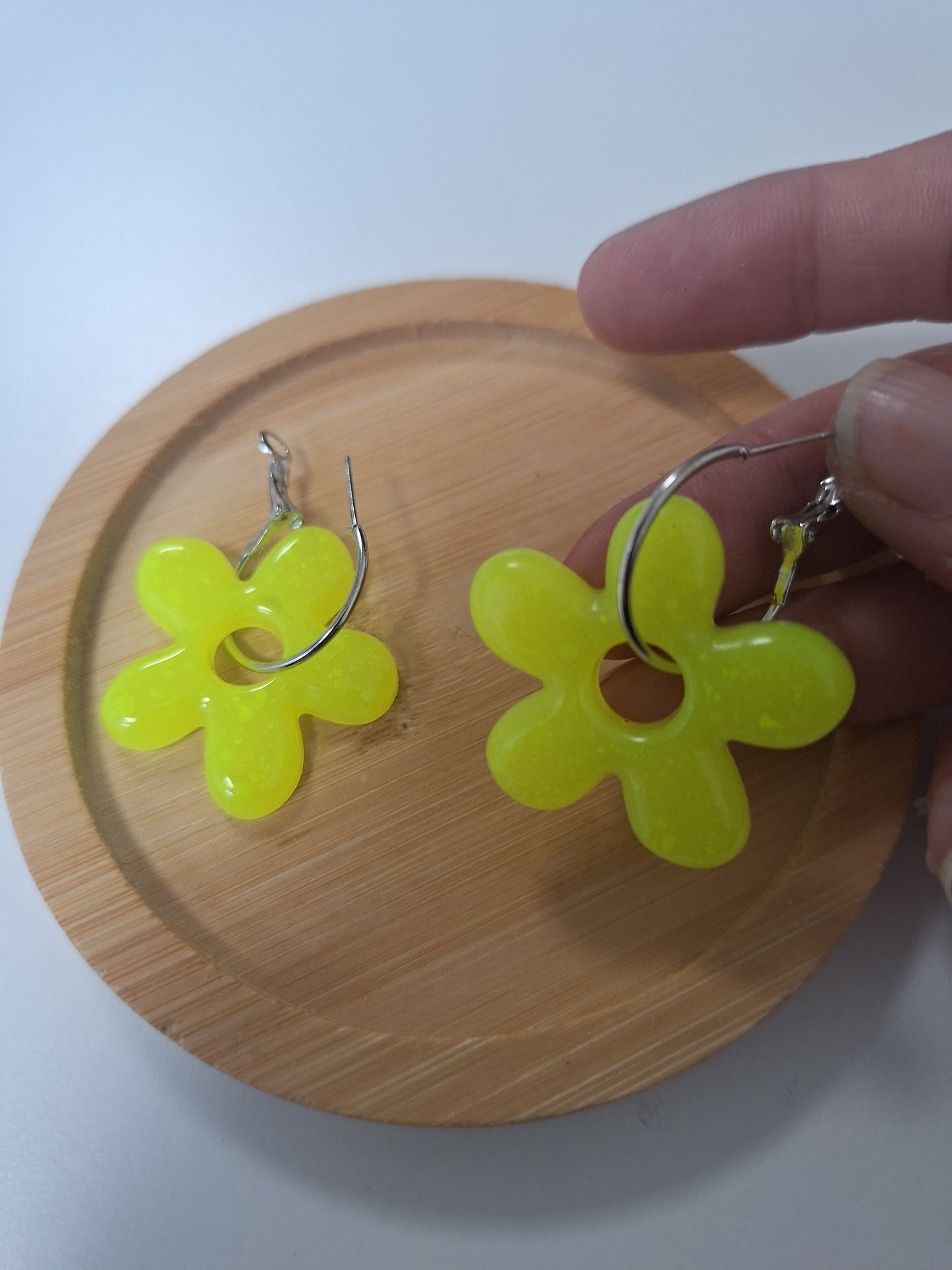 Boucles d oreilles 5 pétales