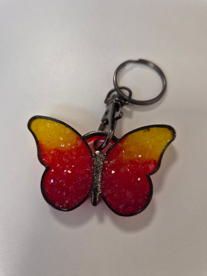 Porte cle papillon
