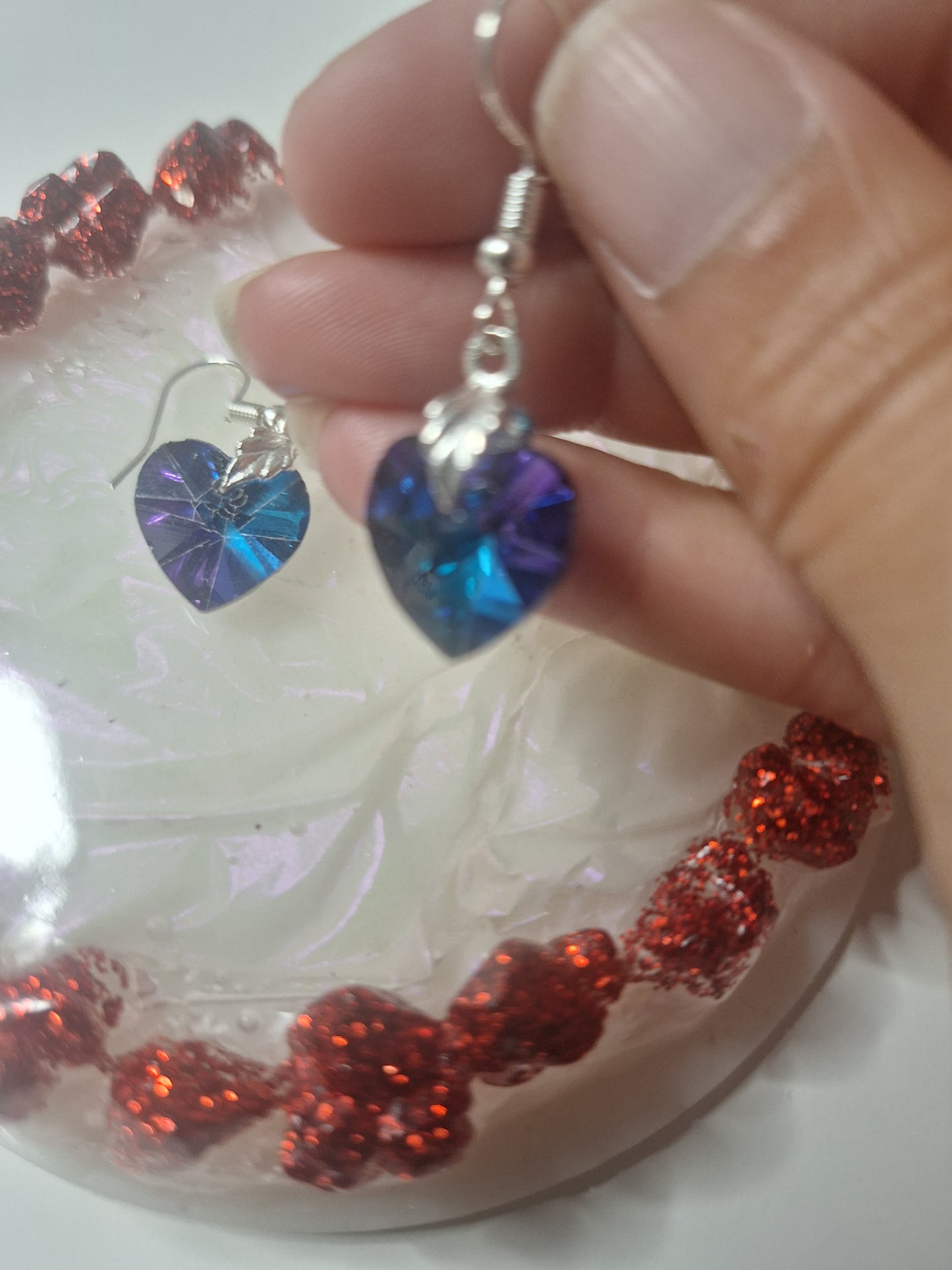 Boucles d'oreilles coeur