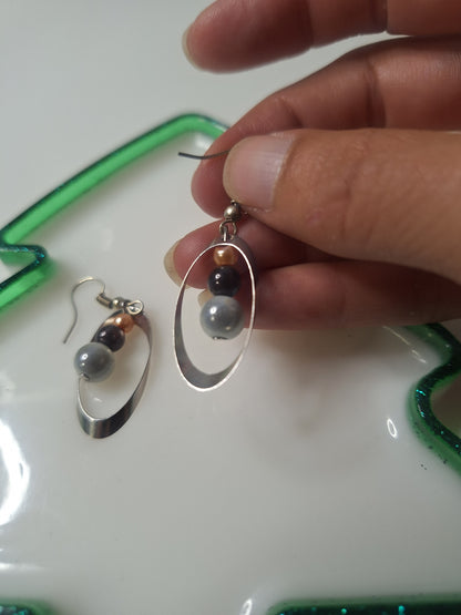 Boucles d'oreilles perles