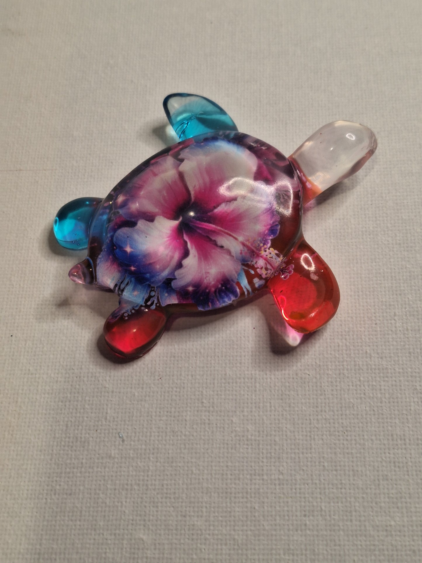 Deco tortue et hibiscus 🌺