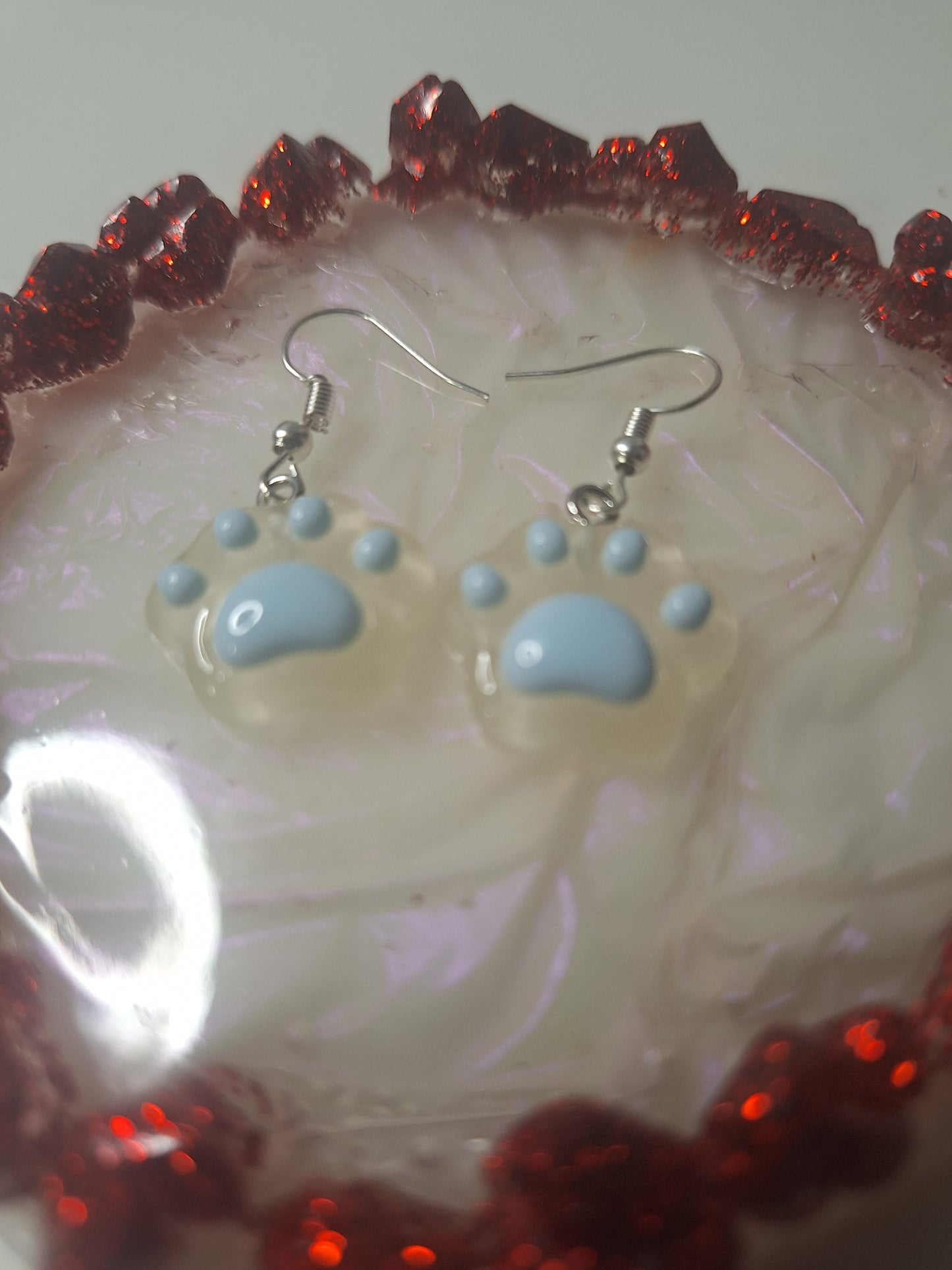 Boucles d'oreilles patte de chat